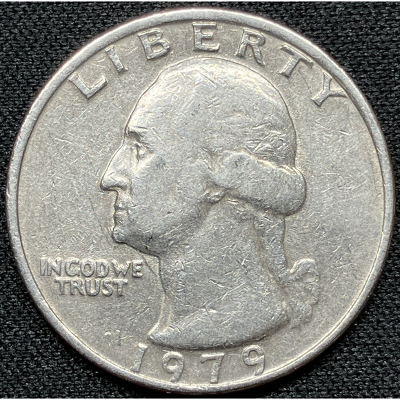 1979 Quarter No Mint Mark Error & Special Corrosion/Strike Error - Picture 9 of 16